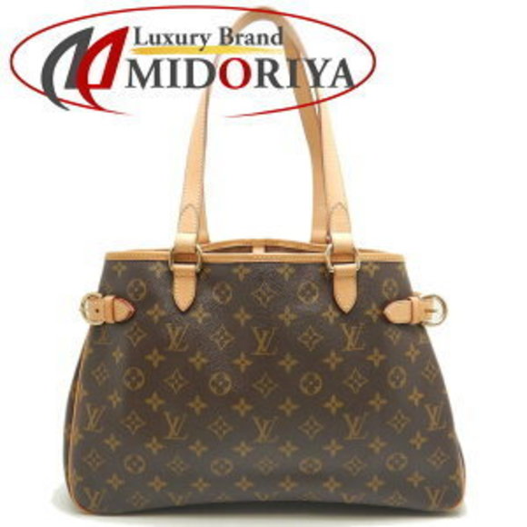 Louis Vuitton Monogram Batignolles Tote Bag Brown - Picture 1 of 9